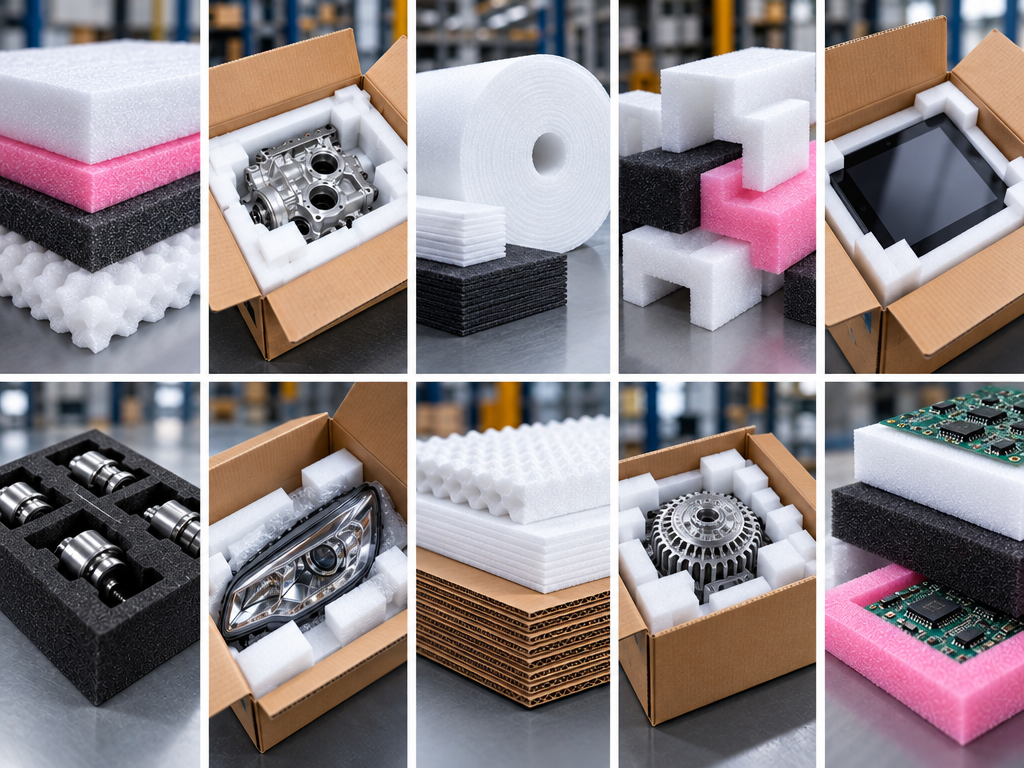 Soluciones de espuma para embalaje industrial